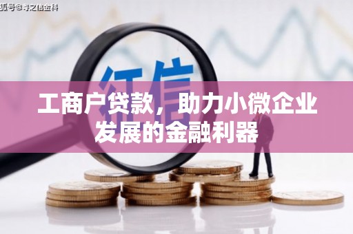 莱山工商户贷款,助力小微企业发展的金融利器 莱山工商户贷款,助力小微企业发展的金融利器