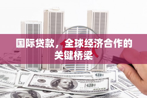 无为国际贷款，全球经济合作的关键桥梁