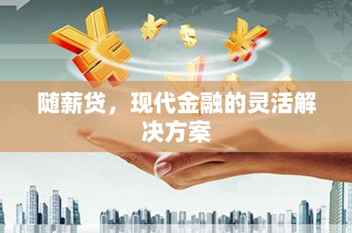 阜康随薪贷，现代金融的灵活解决方案