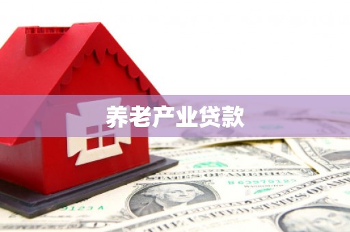 邗江养老产业贷款