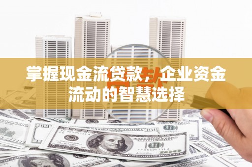 施秉掌握现金流贷款，企业资金流动的智慧选择