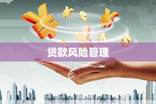 上饶贷款风险管理