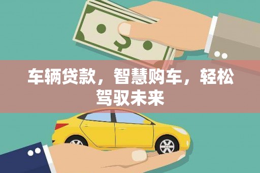 江陵车辆贷款，智慧购车，轻松驾驭未来