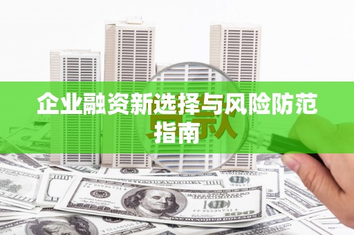 云和企业融资新选择与风险防范指南